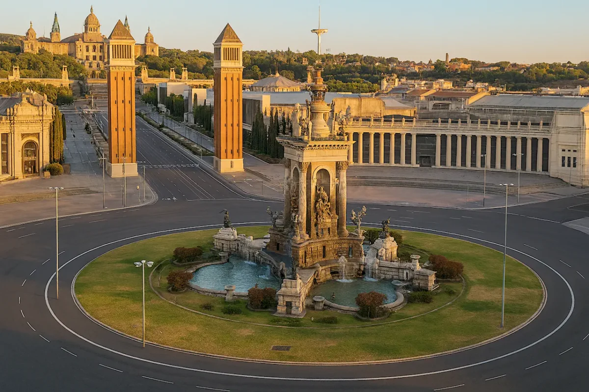 Площадь Испании (Plaza de España) в Барселоне