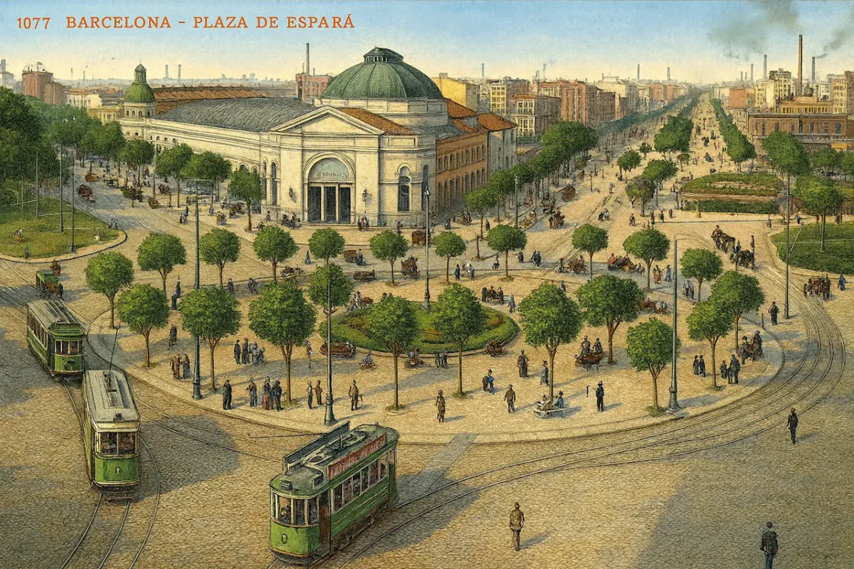 История - Площадь Испании (Plaza de España) в Барселоне