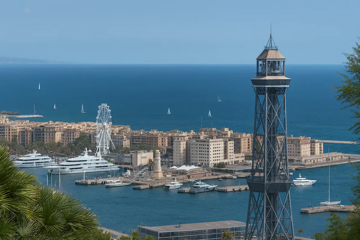 Канатная дорога Монтжуик (Teleferico de Montjuic) - Барселона